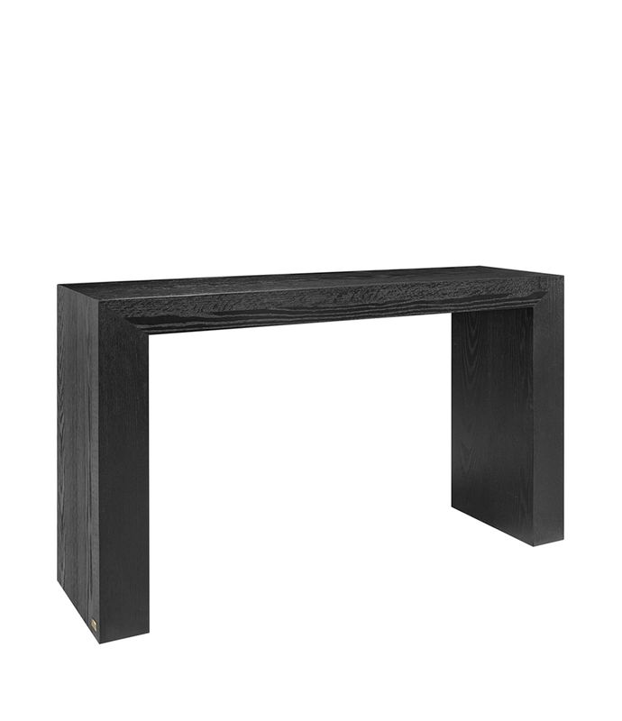 HUNTER Console, Sort Eik, 120 cm 