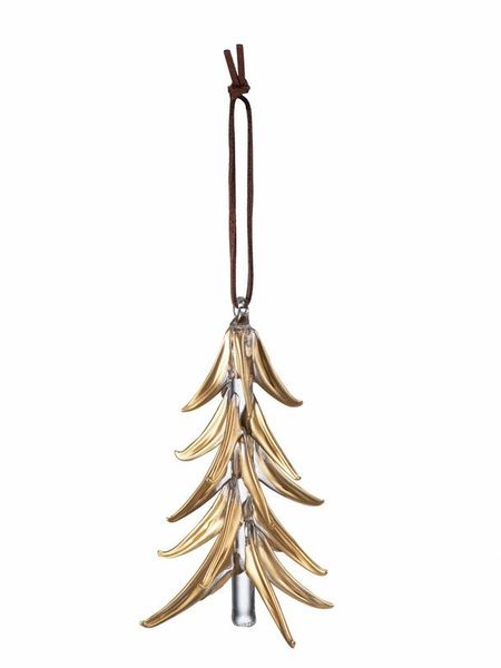 Hovedbilde Juletre glass H12 cm, gold