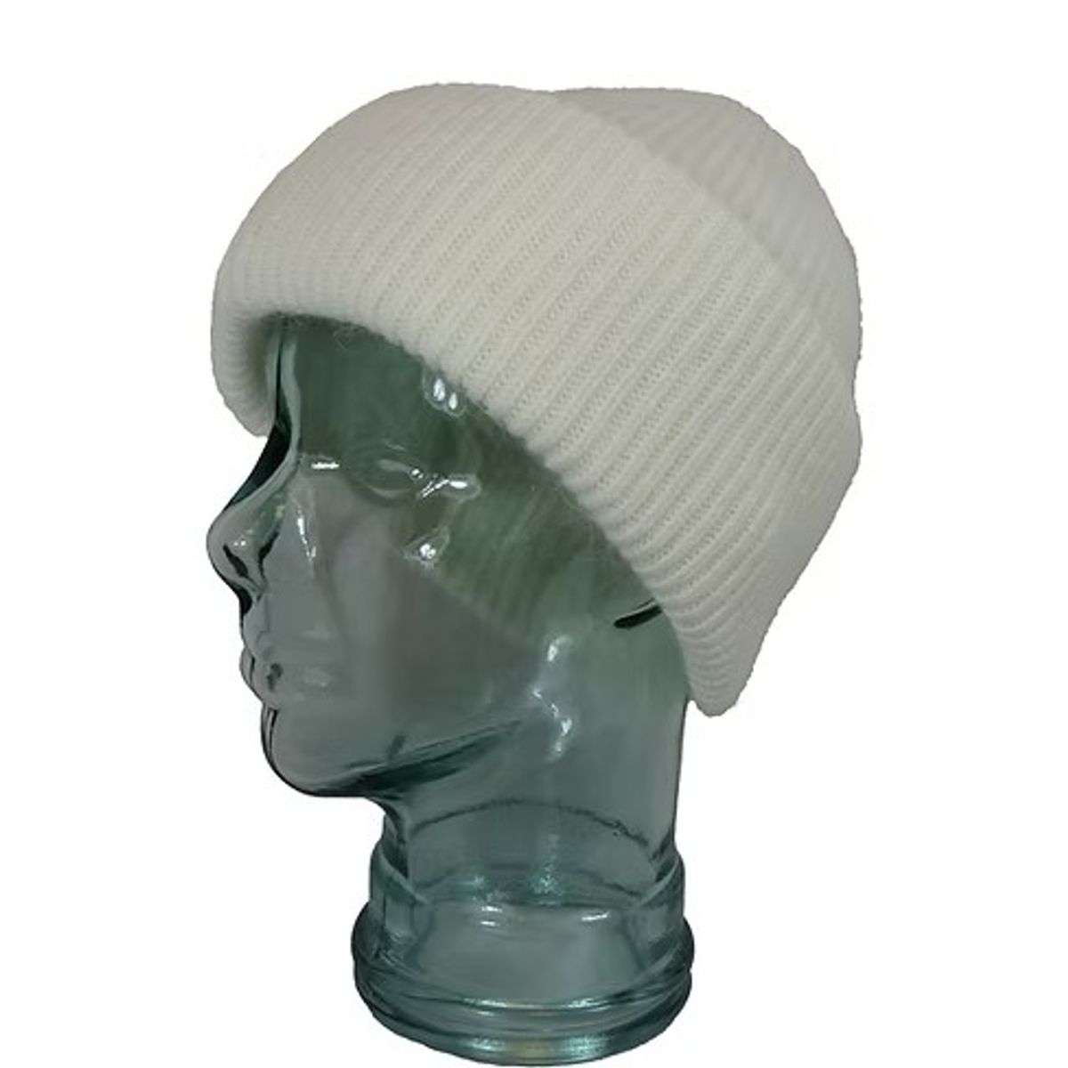 Beanie, hvit