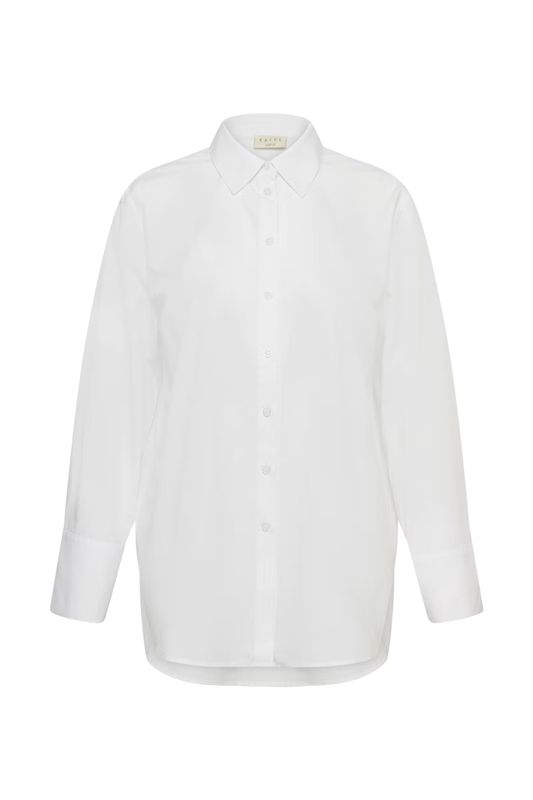 KAkiki lace shirt, optical white