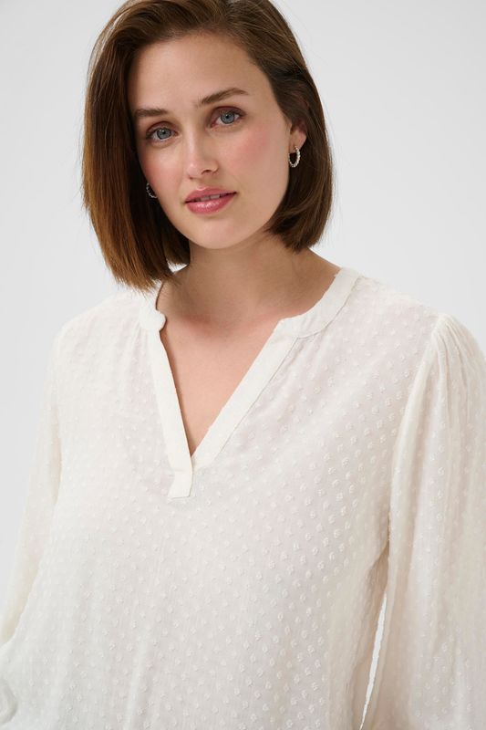 KAannika blouse, chalk