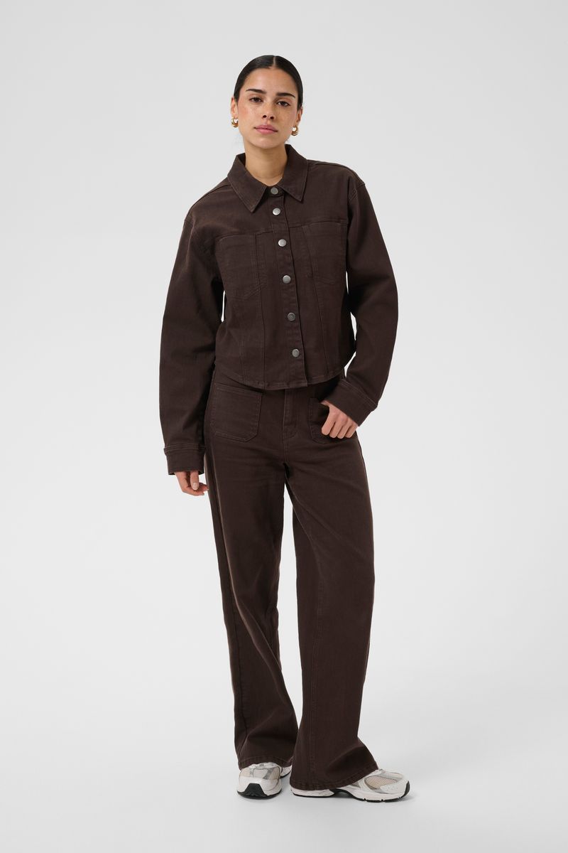 KAbrook shirt, coffee bean/brown