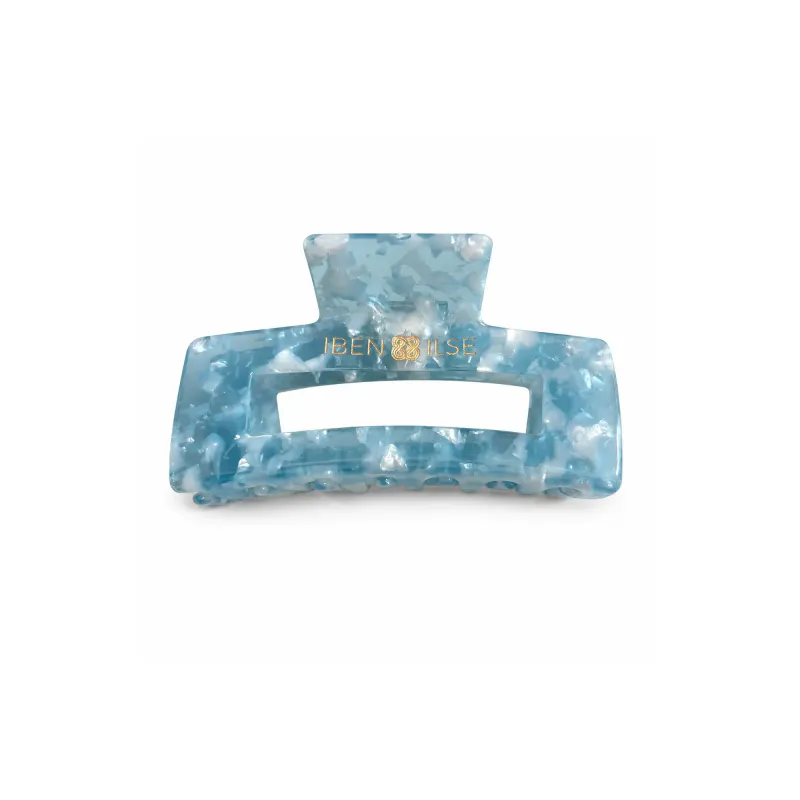 Josefine hair claw S, ocean ice