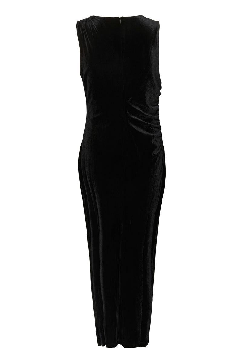 KAkelly long dress, black deep