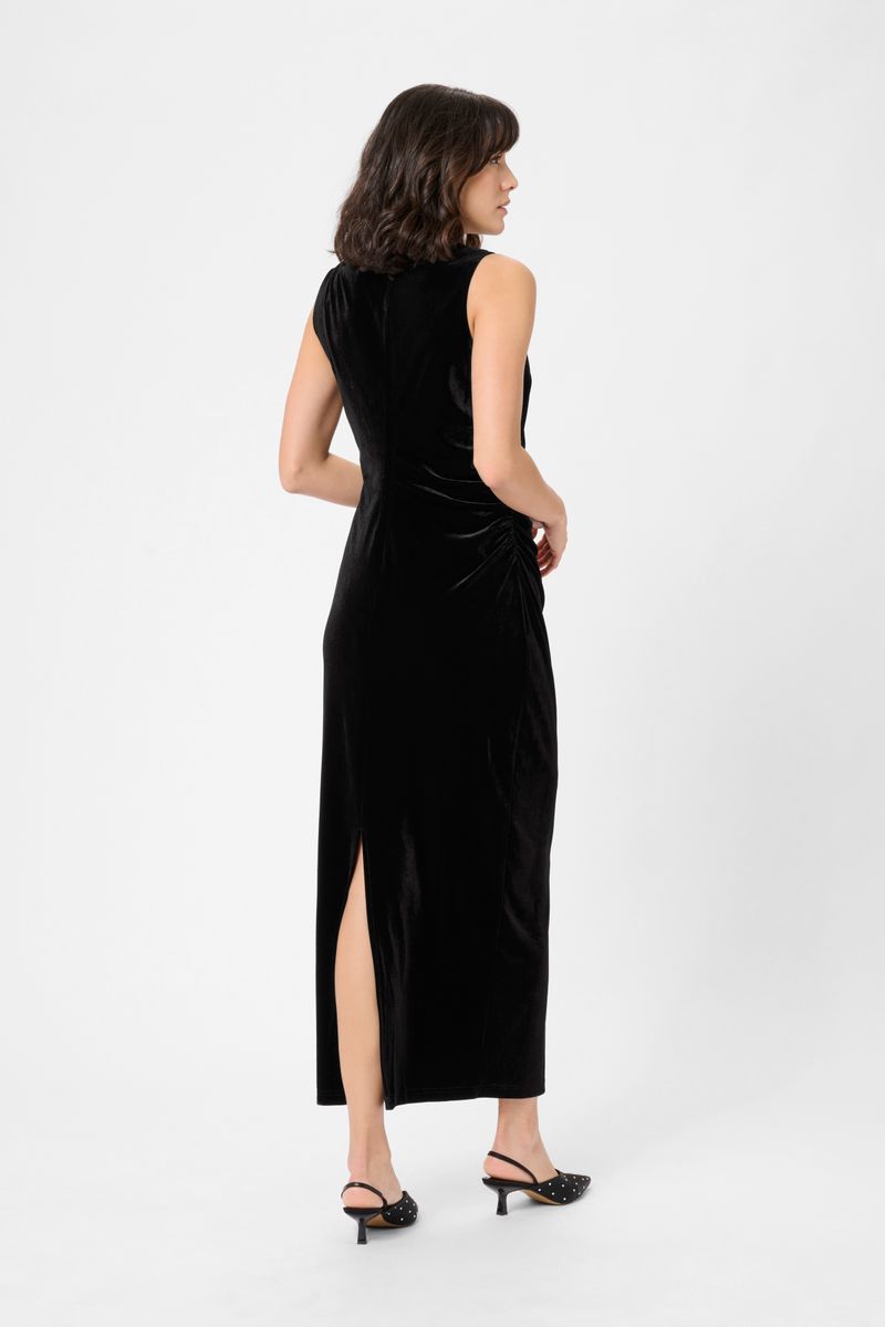 KAkelly long dress, black deep