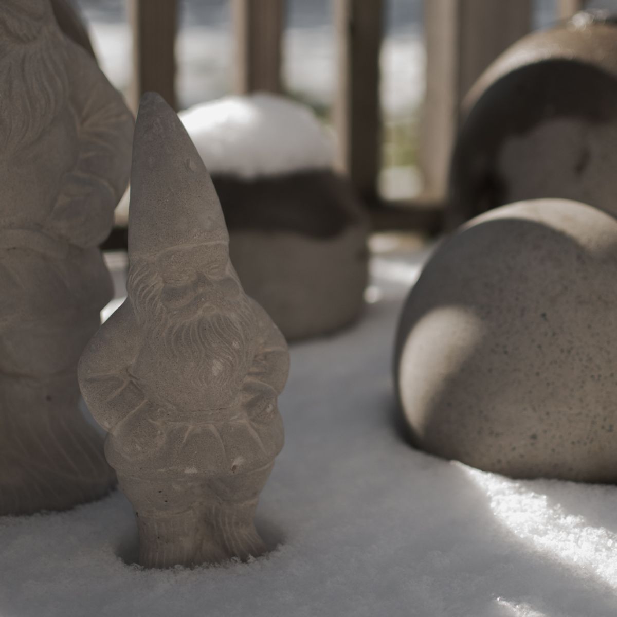 Concrete santa medium