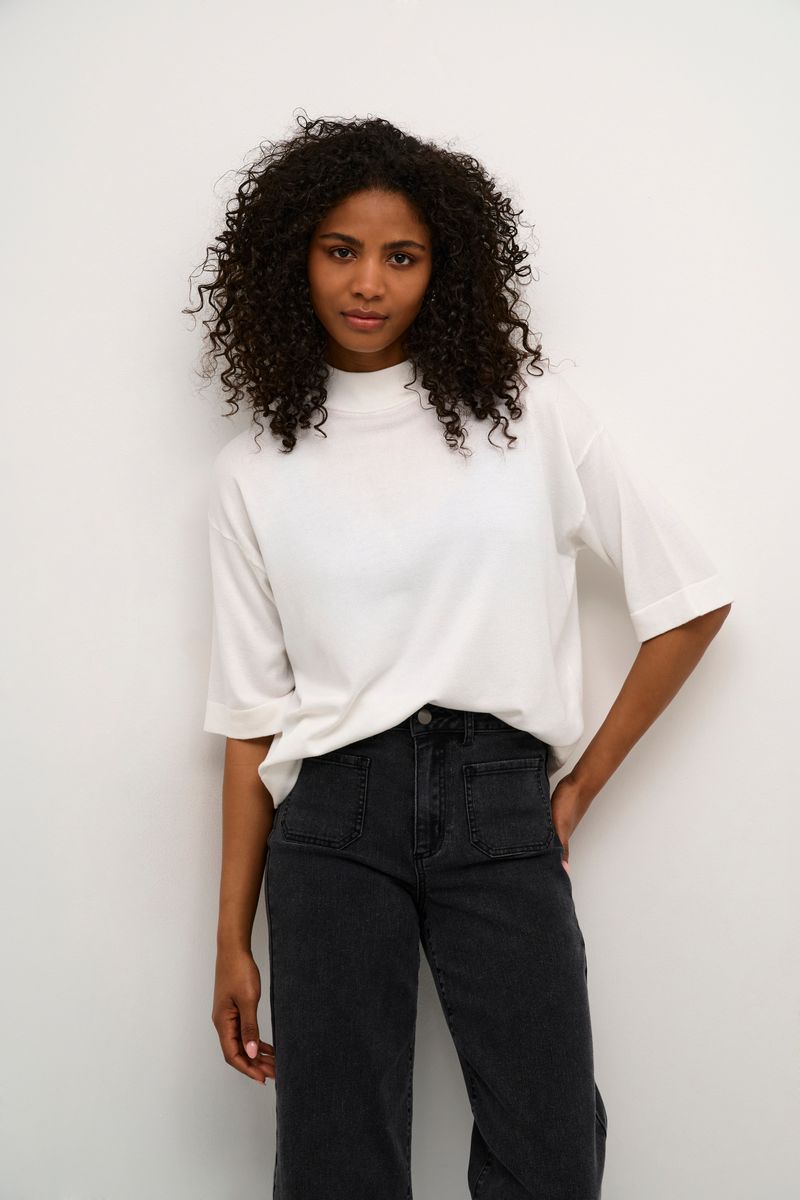 KAlizza turtleneck, chalk