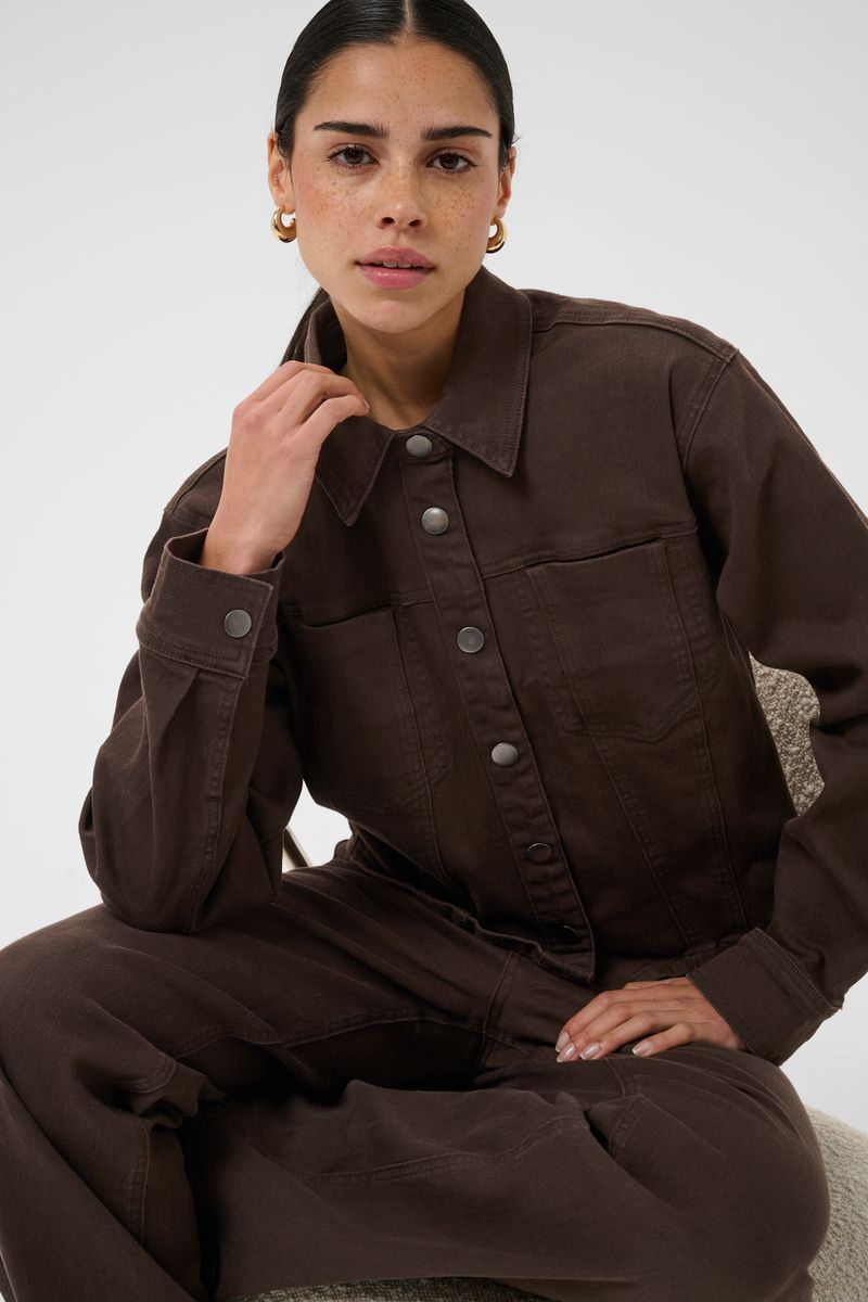 KAbrook shirt, coffee bean/brown