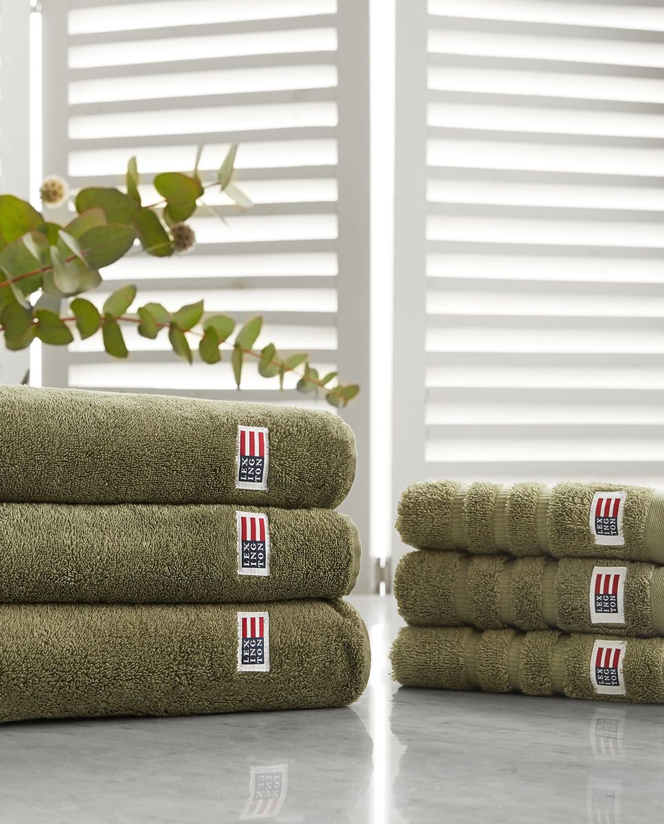Original towel, dusty olive