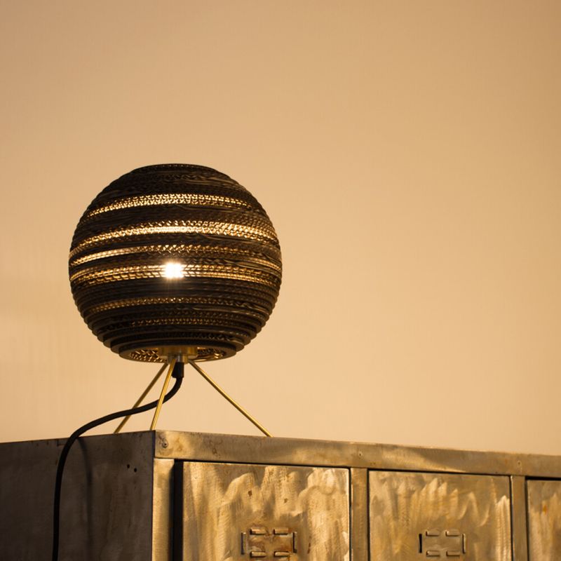 Moon bordlampe, natural