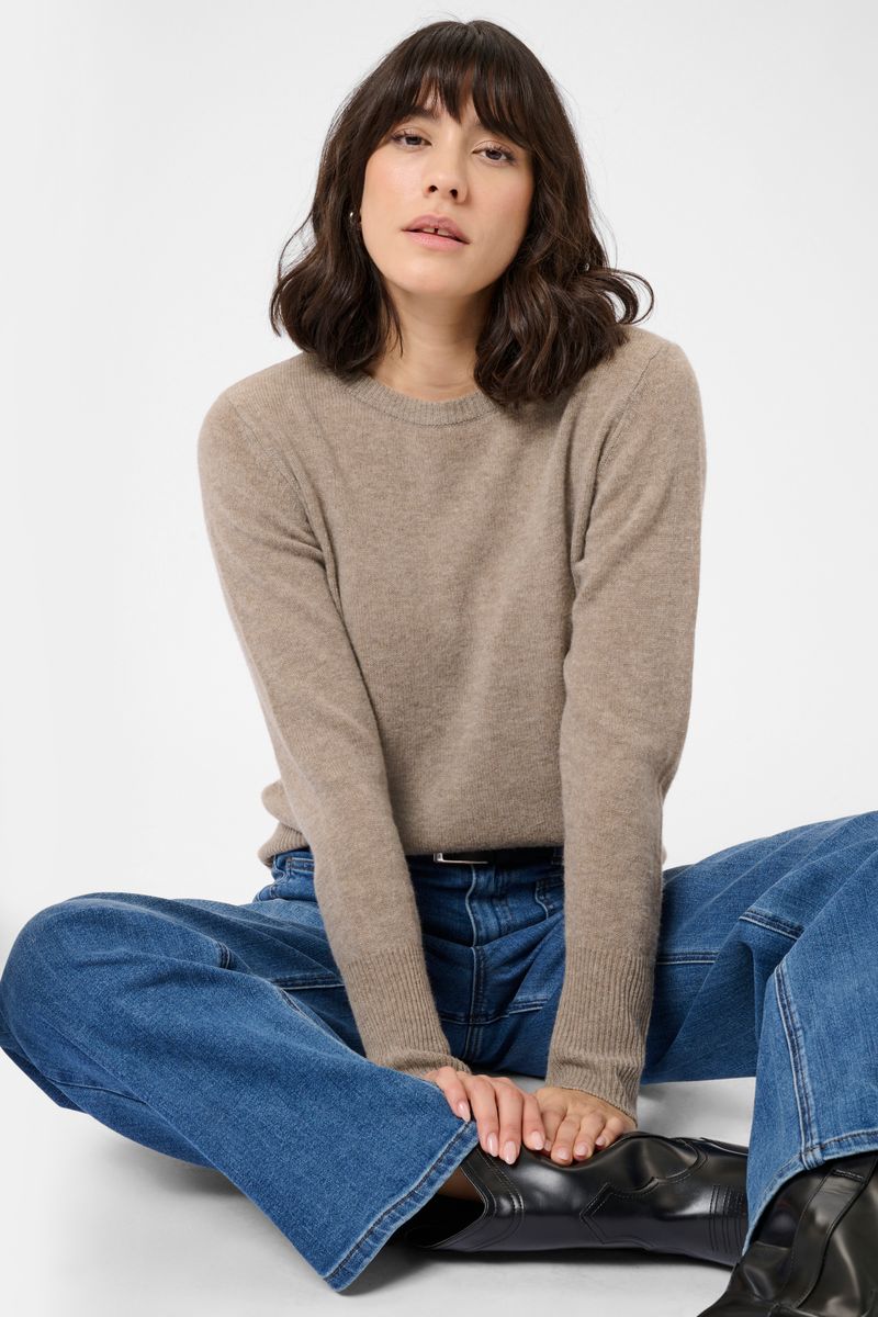 KAcashie pullover, morel melange