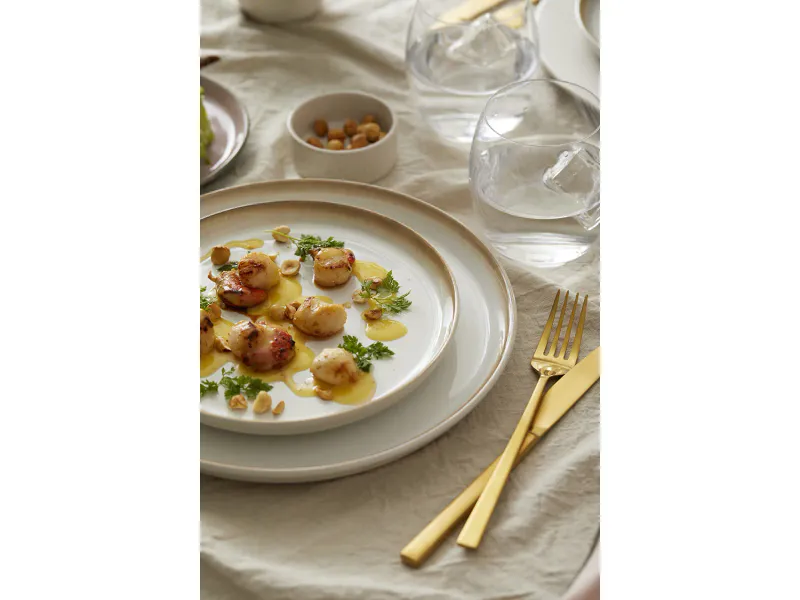 Gastro tallerken 27 cm, krem