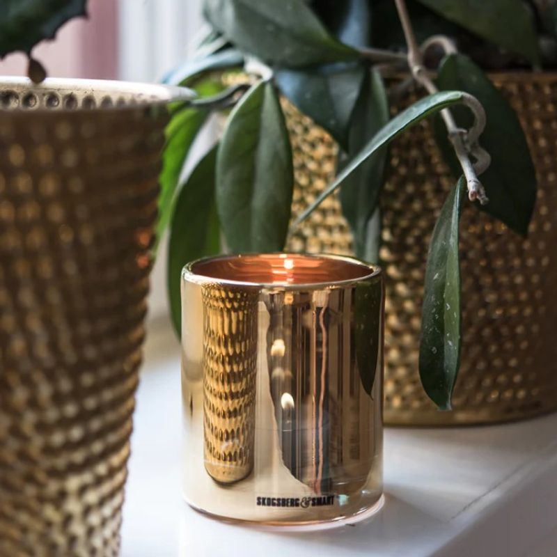 Hurricane Lamp, Gull, Liten