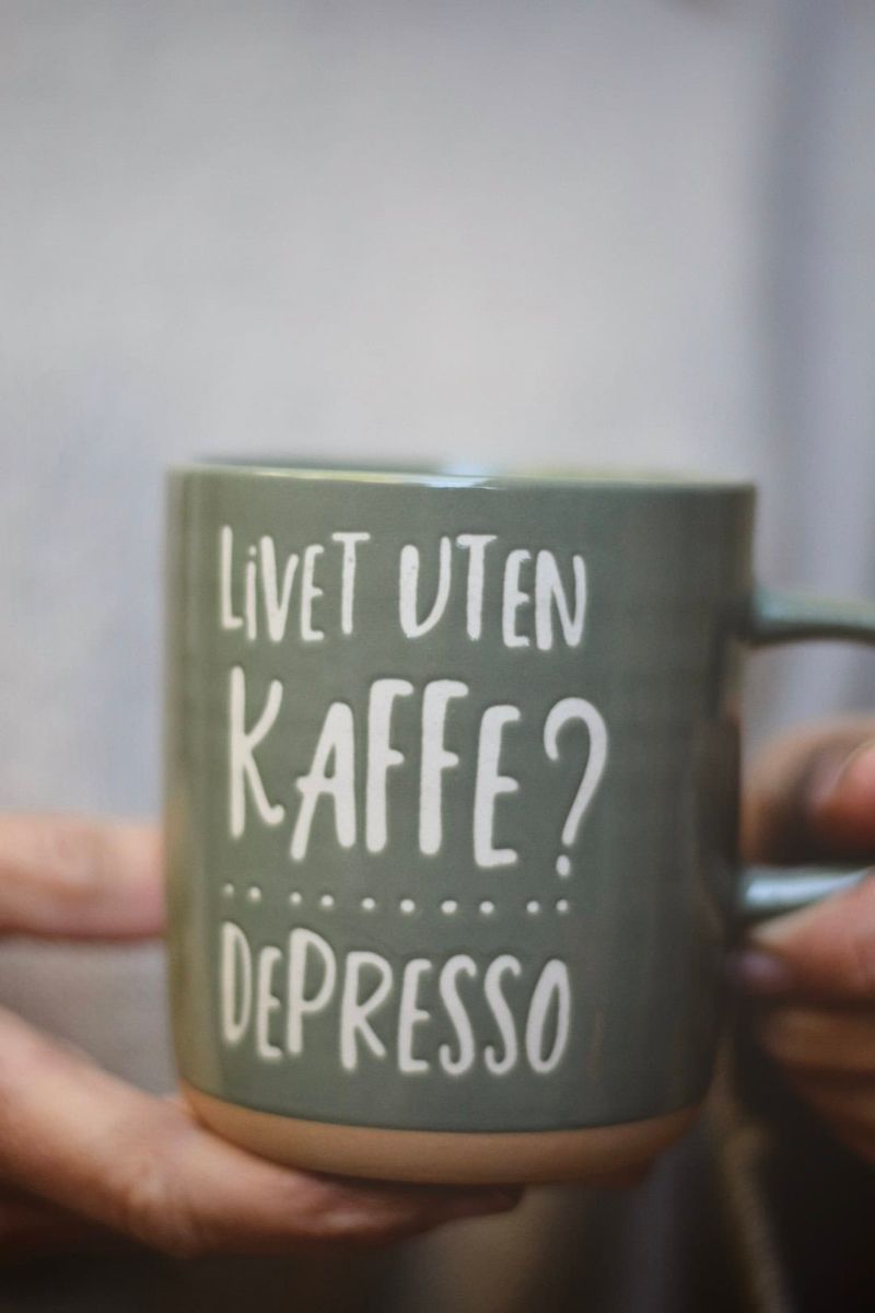 Krus “Livet uten kaffe ...”