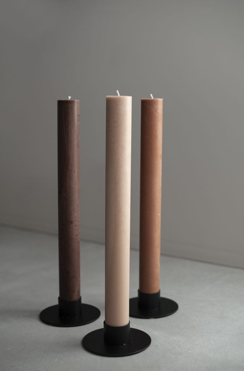 Blokklys 50 mm, brun